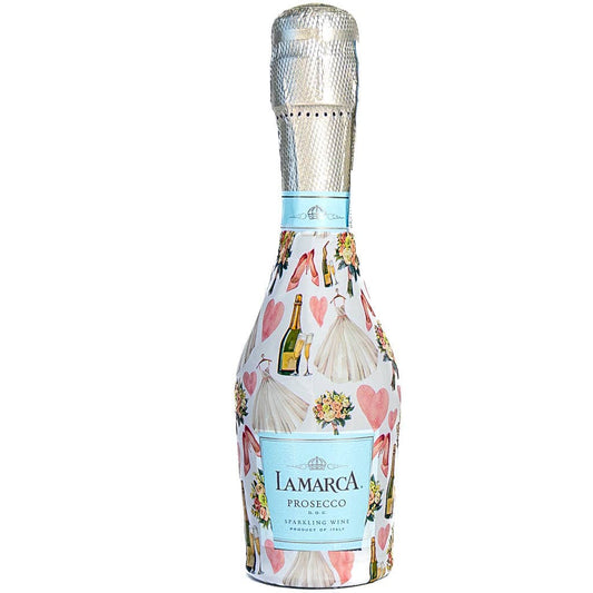 Beau Bottles Wedding Romance - MINI Prosecco Collection - Set of Six Wraps
