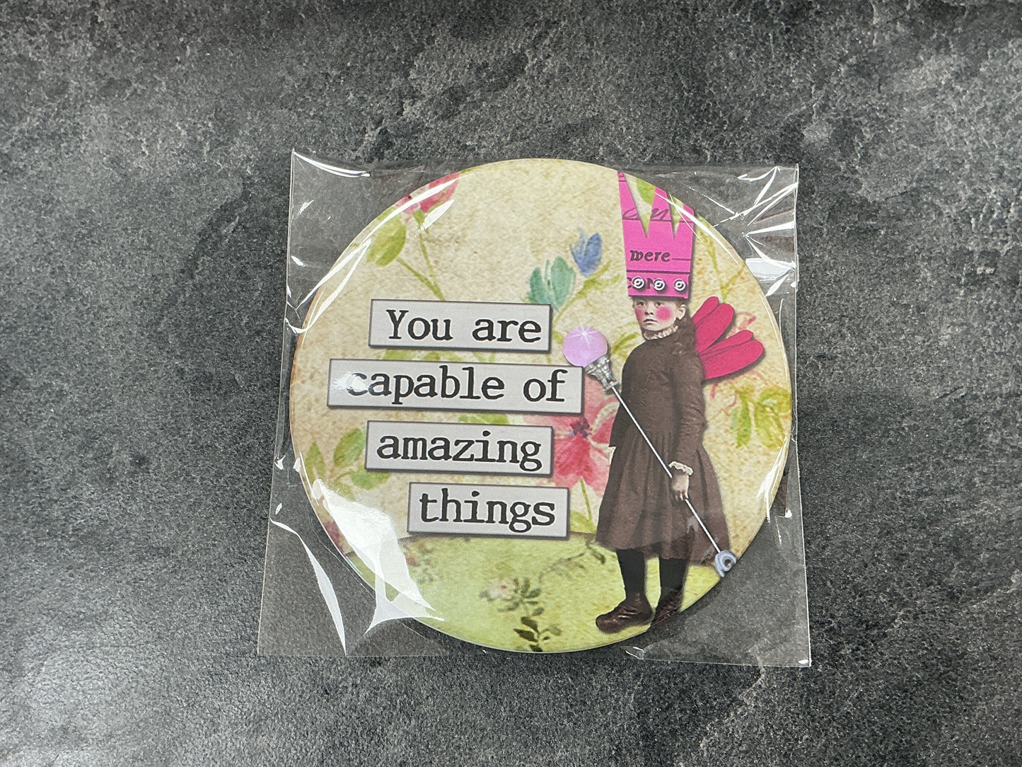 You are capable pocket mirror