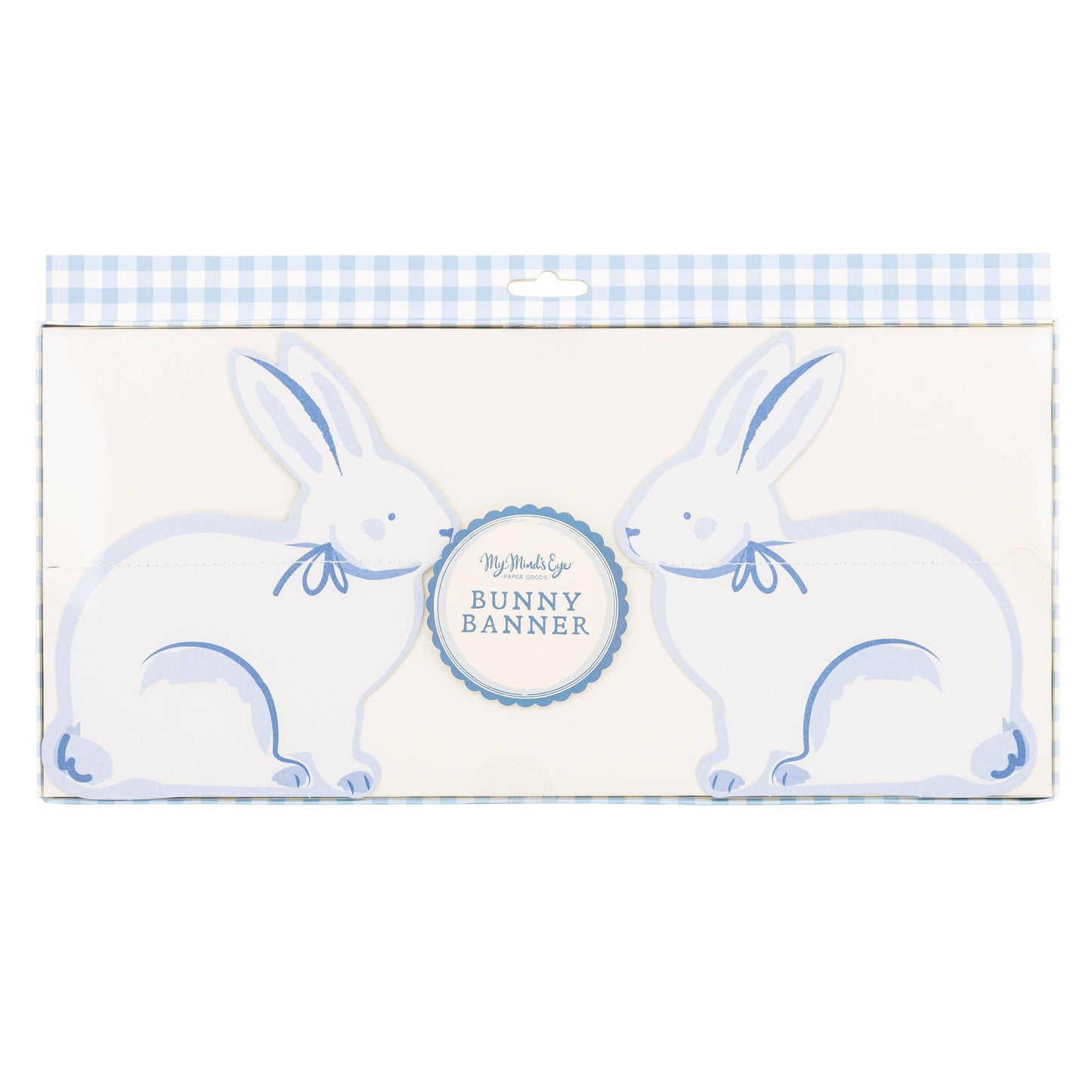 Blue Bunny Banner