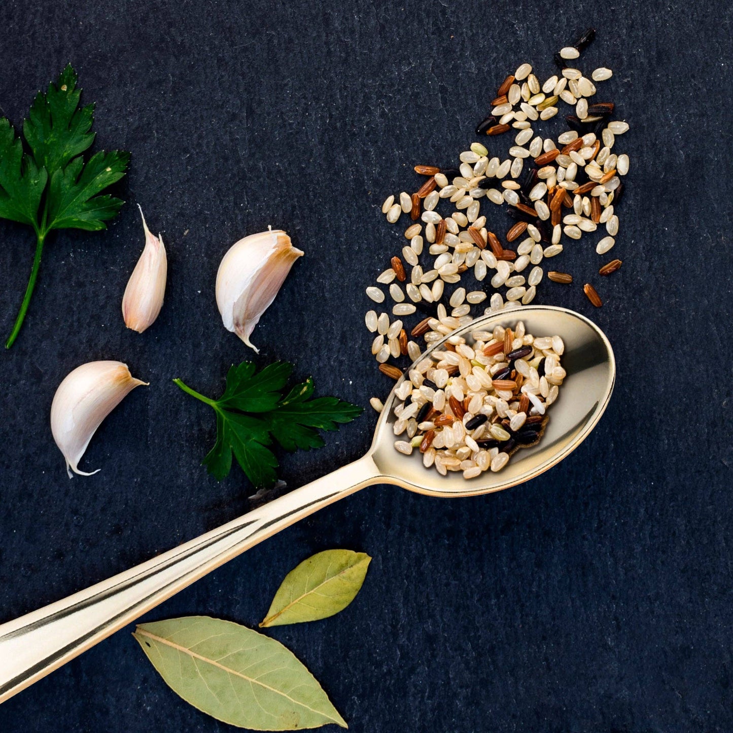 Shiny Metallic Gold Plastic Spoons - 24 pcs