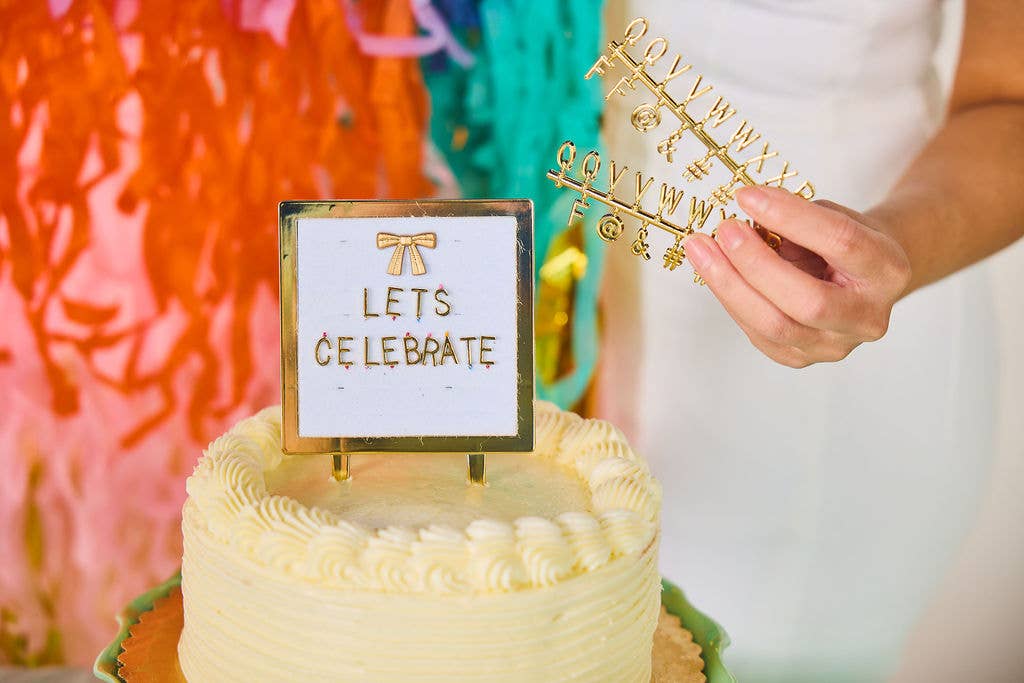 Lovely Little Letterboard Customizeable Cake Topper