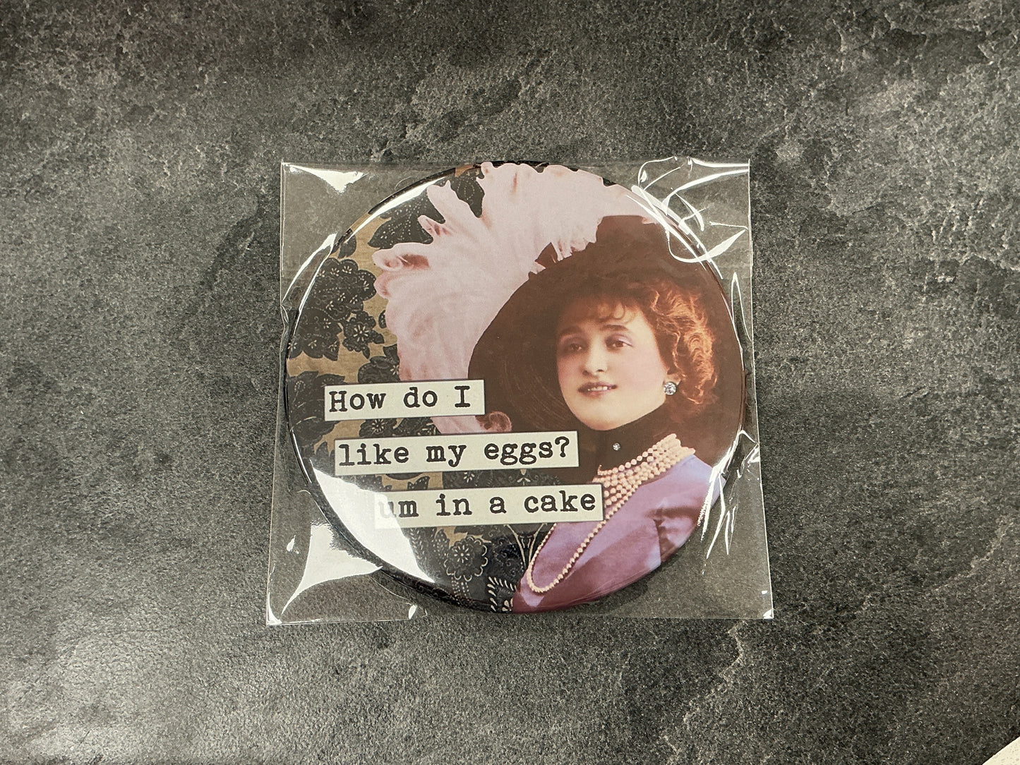 How do I like my eggs pocket mirror