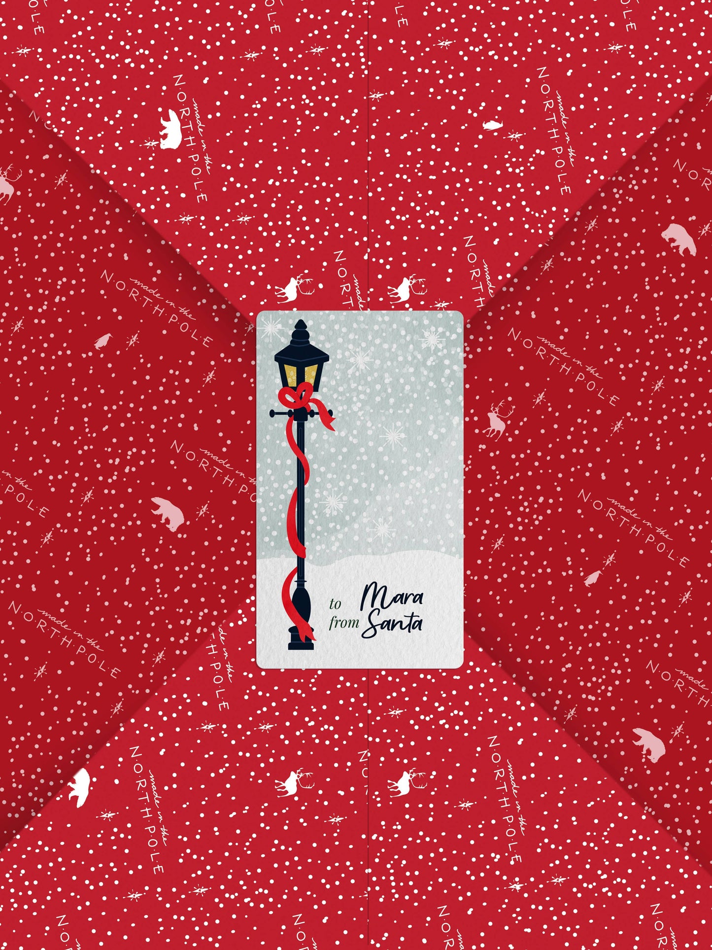 Christmas To / From Stickers