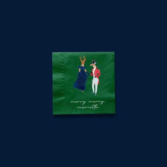 Merry Merry Marietta Cocktail Napkins