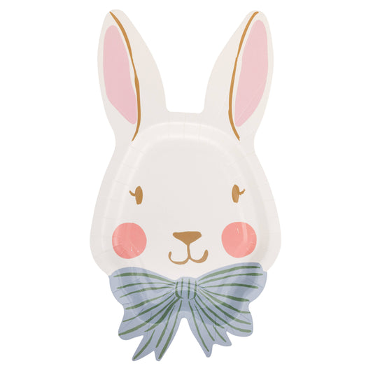 HOP1241 - Bunny Face Shaped Plate