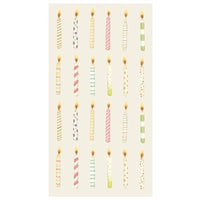 Hester & Cook Birthday Candles Guest Napkin