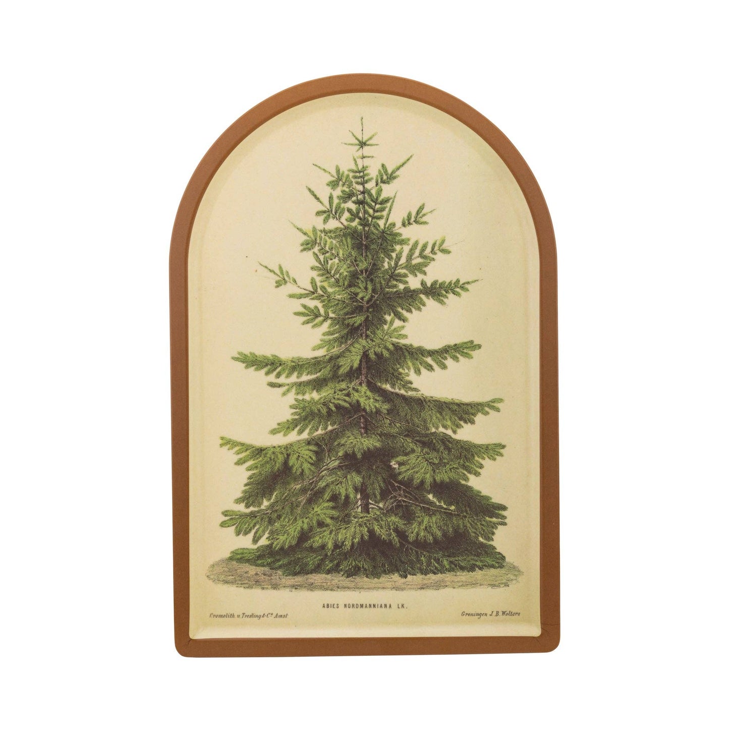 Christmas Tree Bamboo Tray