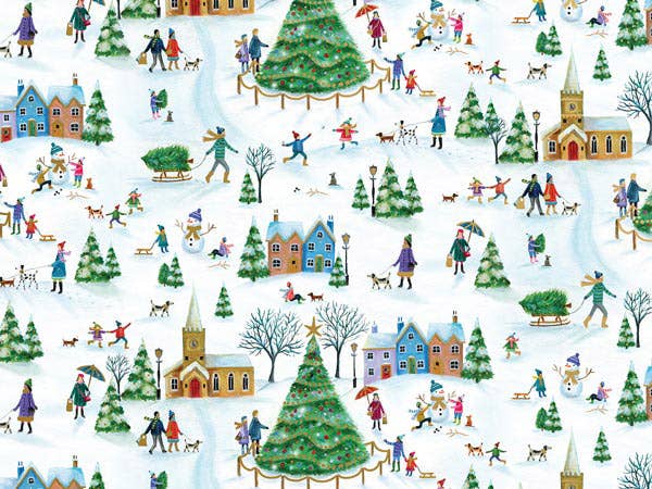 Jillson Roberts 30" x 104' Holiday Gift Wrap Rolls