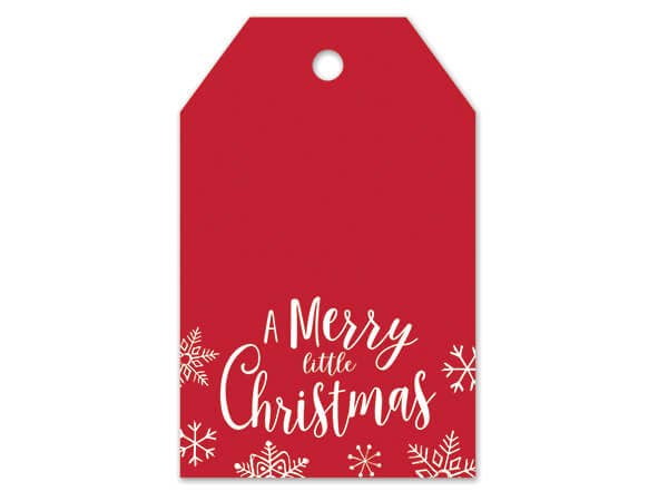 Christmas Gift Packaging Tags