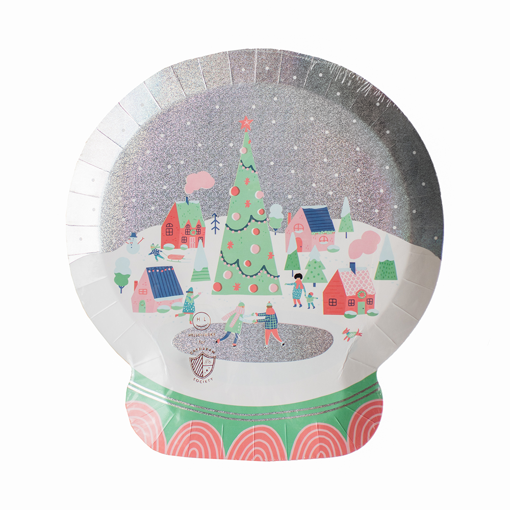 Snow Day Large Plates - 8 Pk.