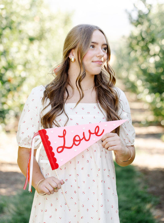 MAC1215 - Love Felt Pennant Banner