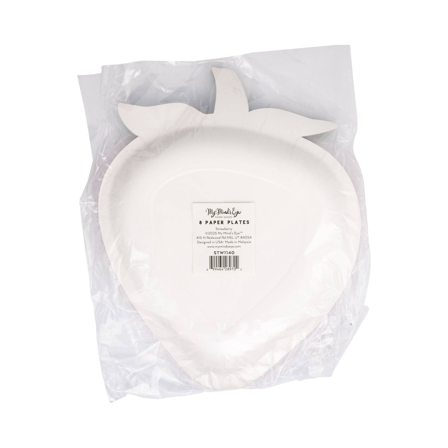 STW1140 - Strawberry Shaped Plate