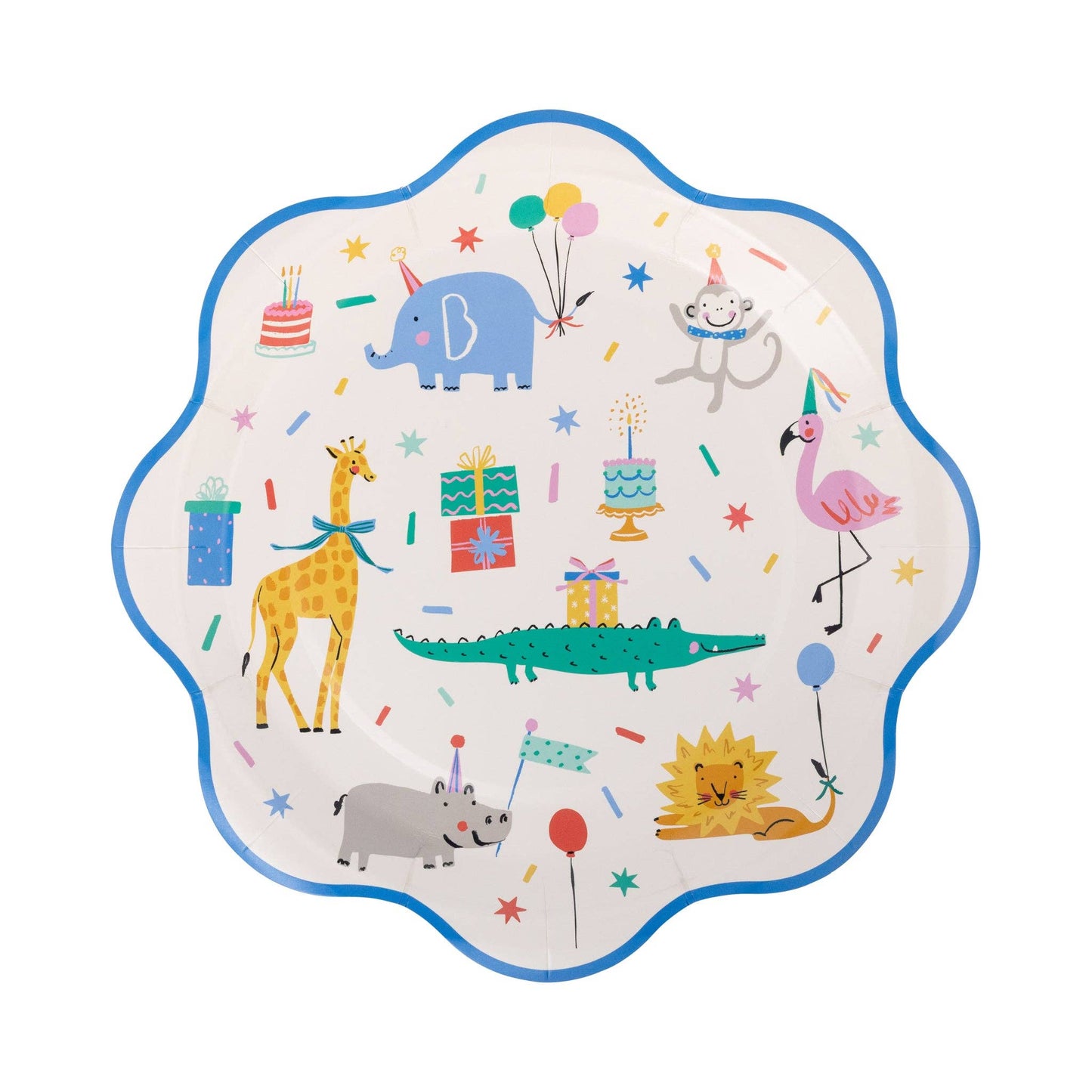 PLAML40 - Animal Party Plate