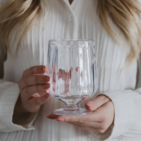 Outdoor Plastic Goblet Drinkware