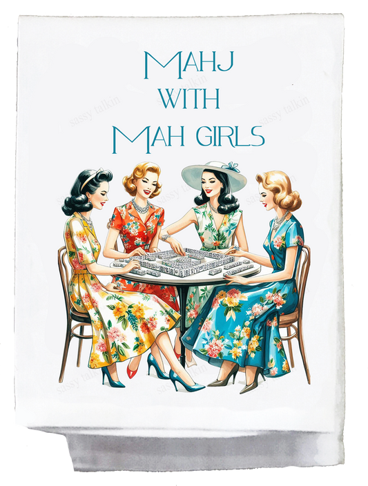 Sassy Girl, Mahjong, Mahj with mah girl