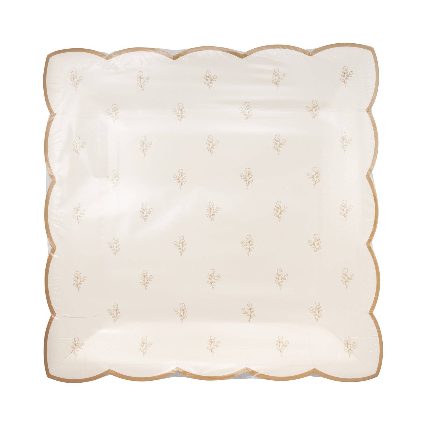 PLPL2100 - Small Floral Paper Plate (8ct)