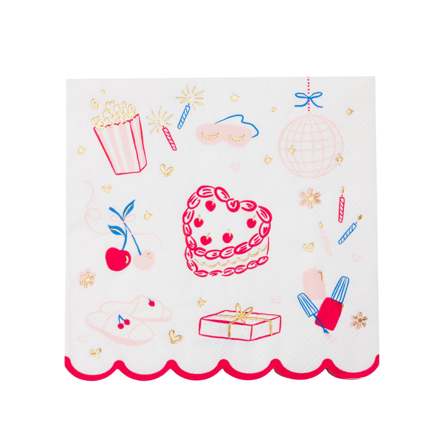 For the Girlies Large Napkins, 3-Ply (Set of 20)
