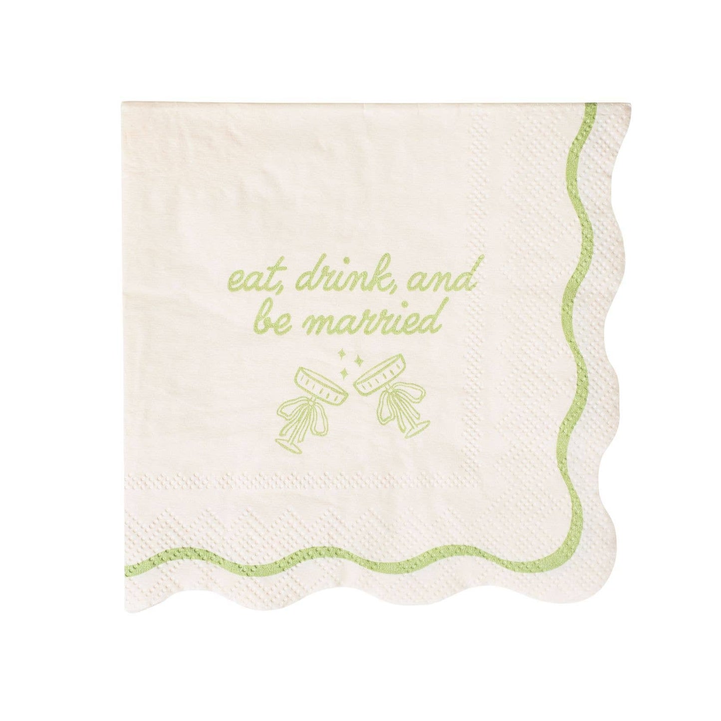 Eat, Drink, & Be Married – Wedding Cocktail Napkins