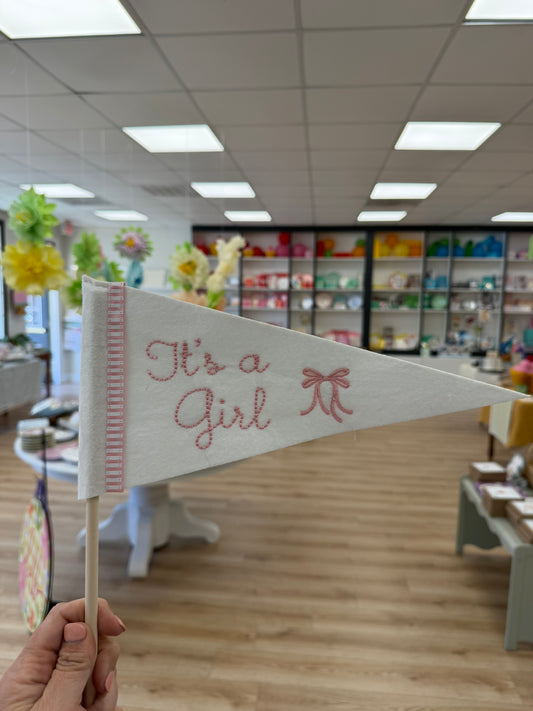 Baby Announcement Pennant