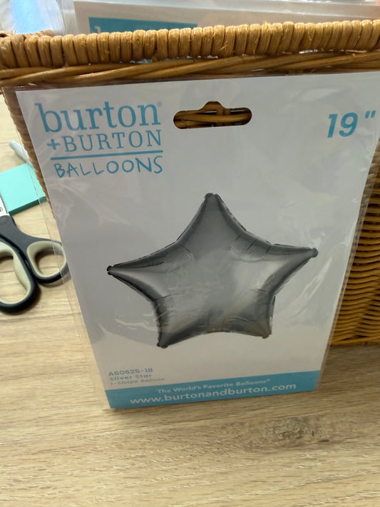 Silver Star Balloon