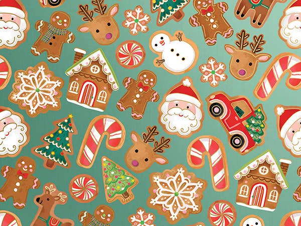 Jillson Roberts 30" x 104' Holiday Gift Wrap Rolls