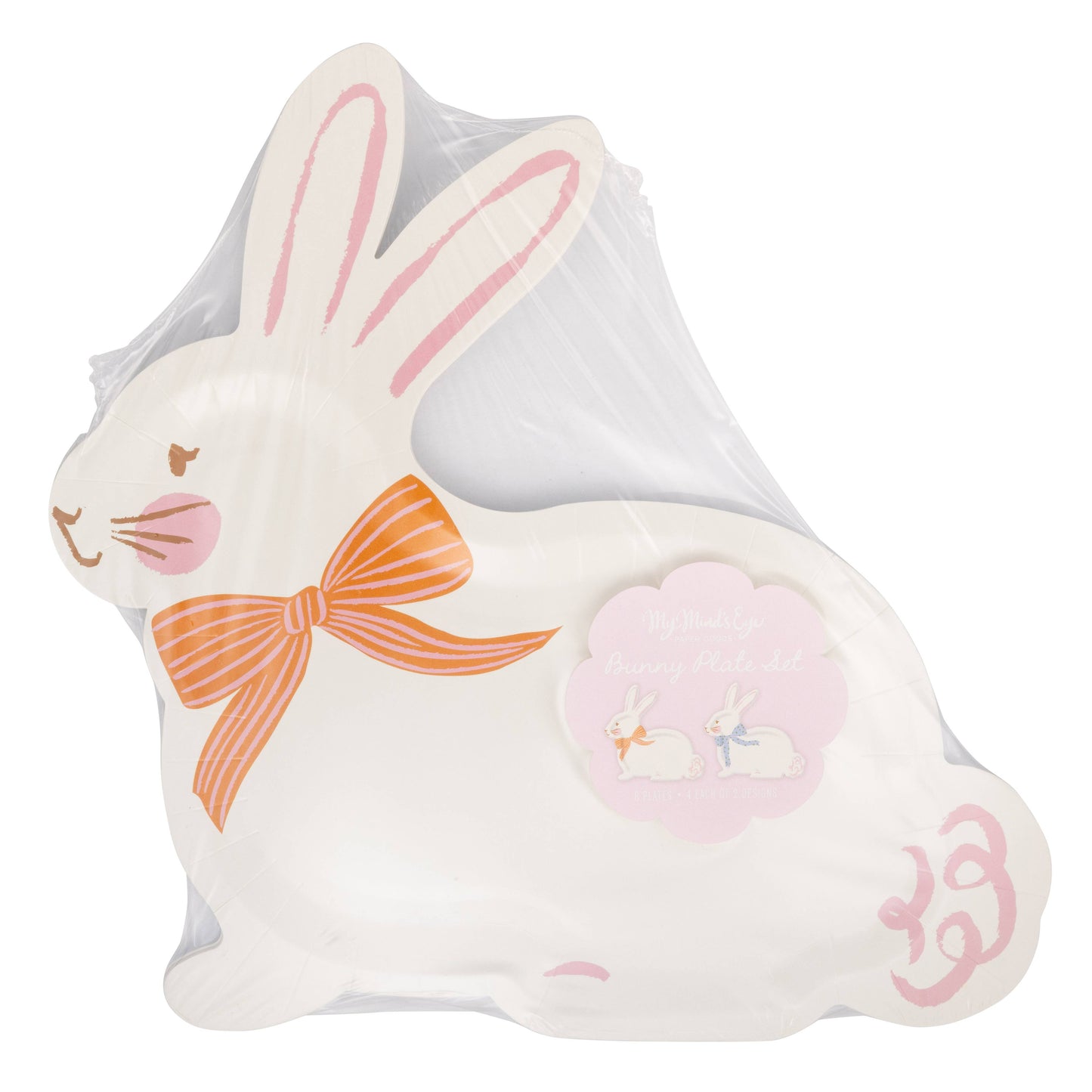CRT1240 - Bunny Shaped Plate Set