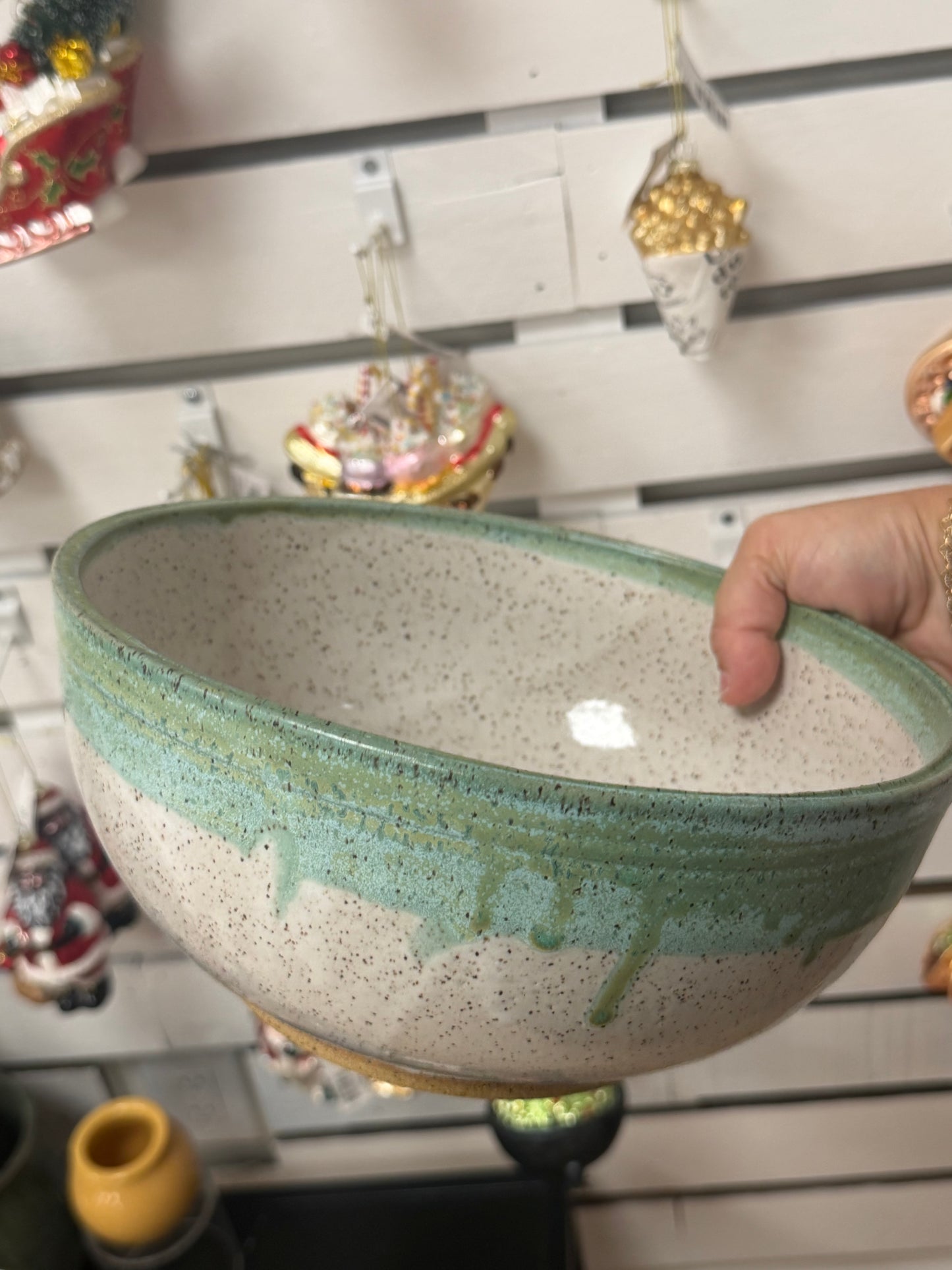 Bowl - Medium White Speck