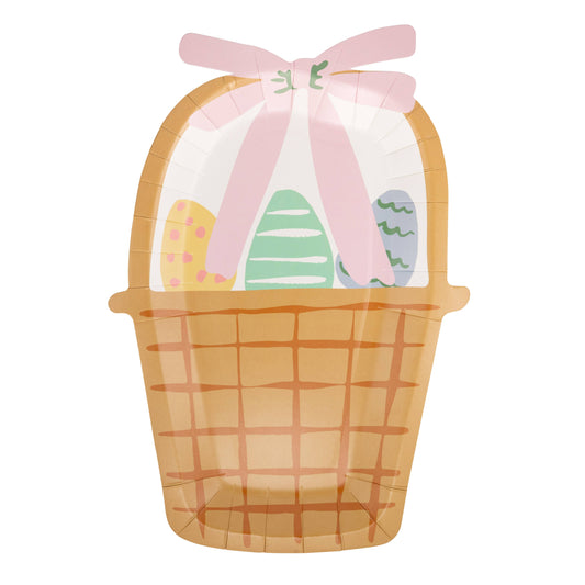 HOP1243 - Easter Basket Shaped Plate