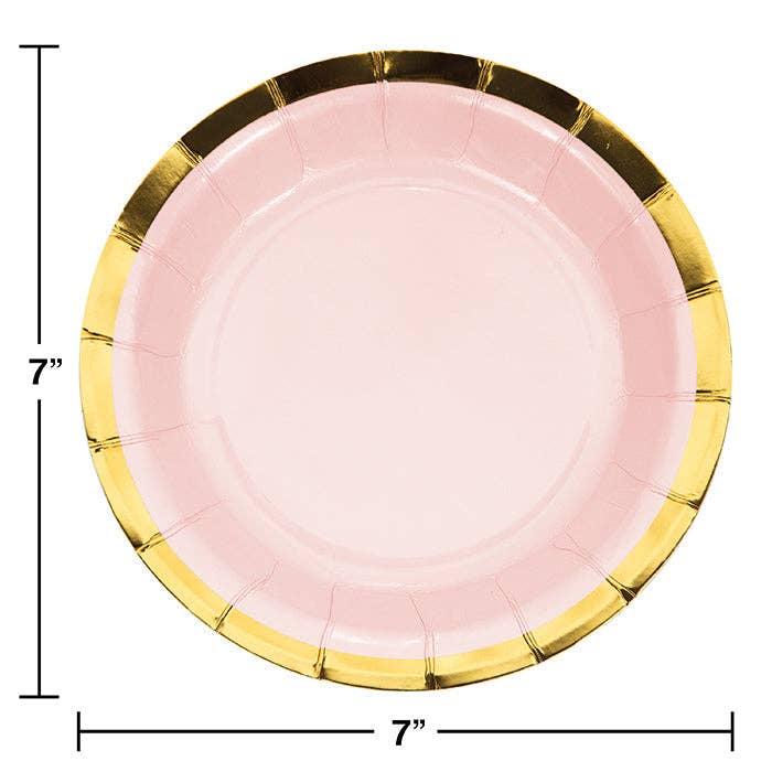Pastel Celebrations Assorted Paper Dessert Plates (96/Case)
