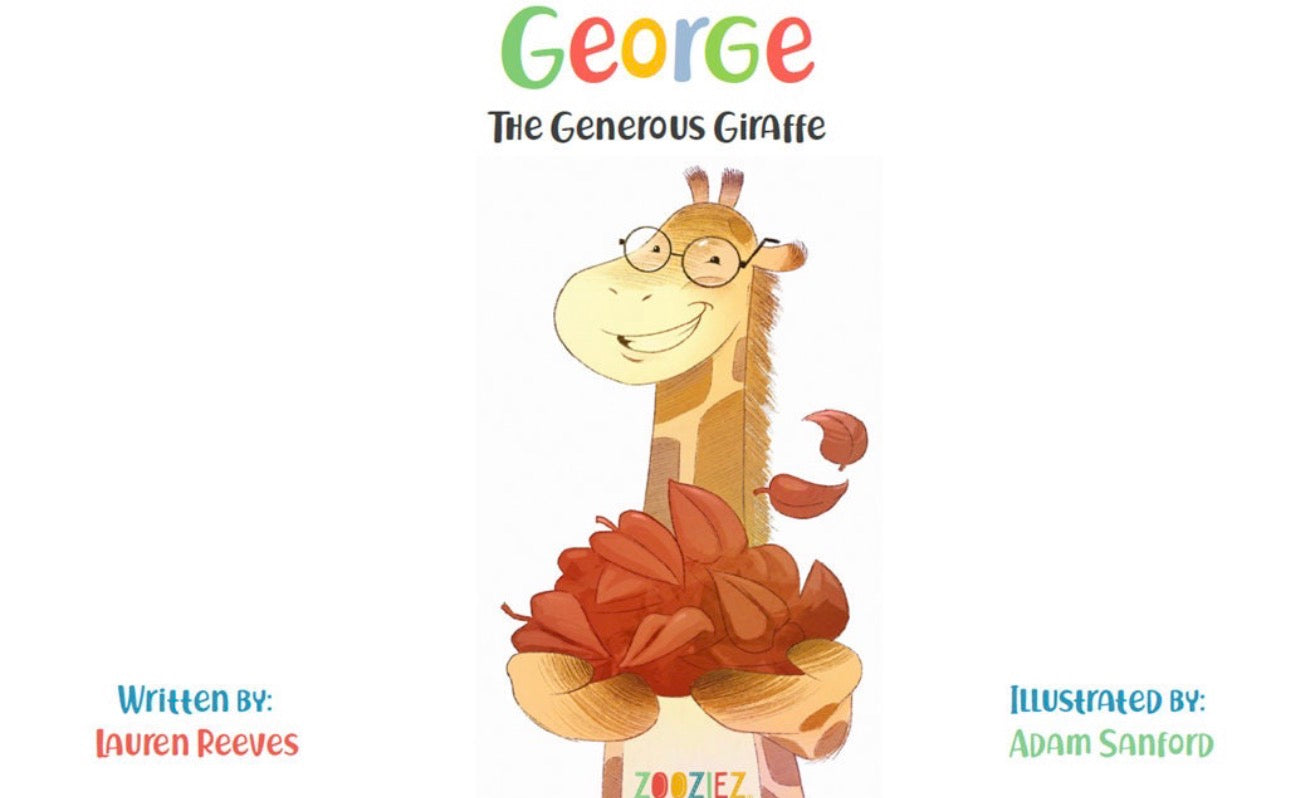 Zooziez- George the Generous Giraffe book and plush