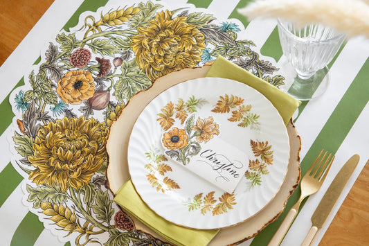 Hester & Cook Autumn Acanthus Wreath Placemat