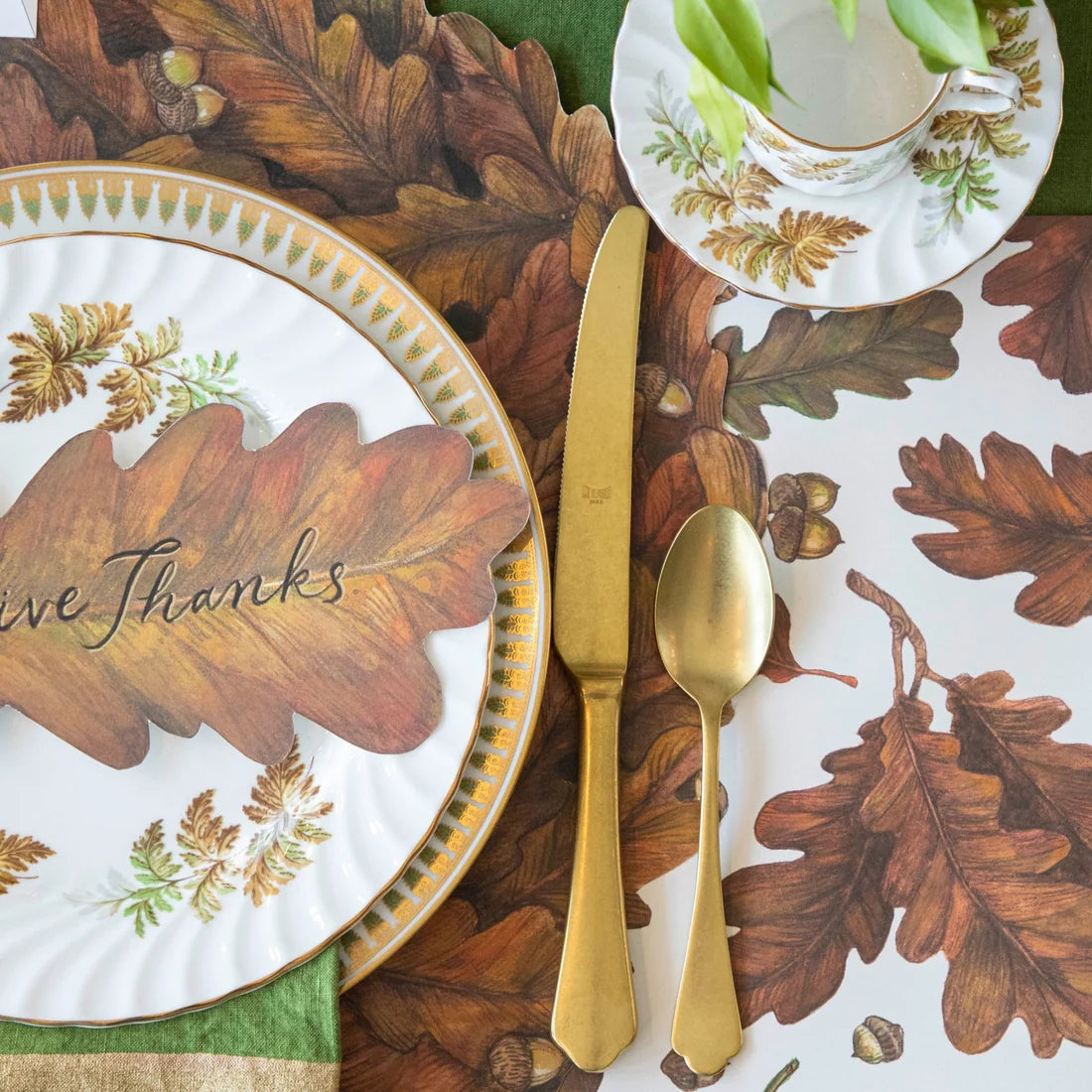 Hester & Cook Autumn Wreath Placemat