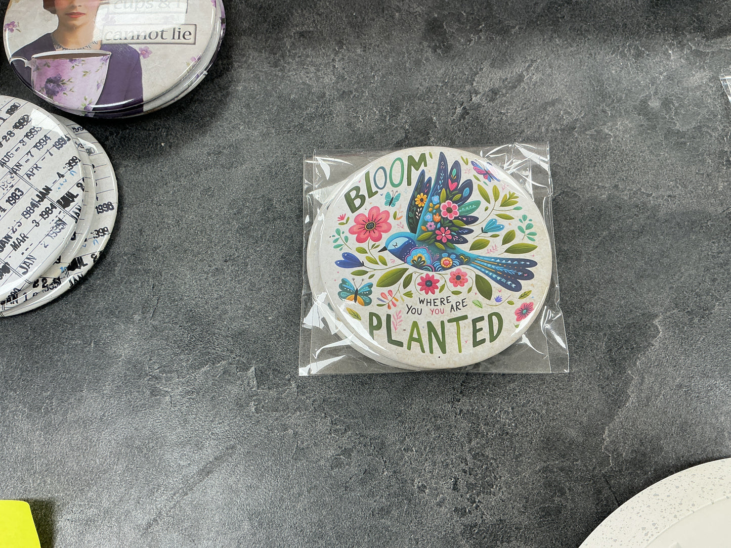 Bloom where you’re planted magnet