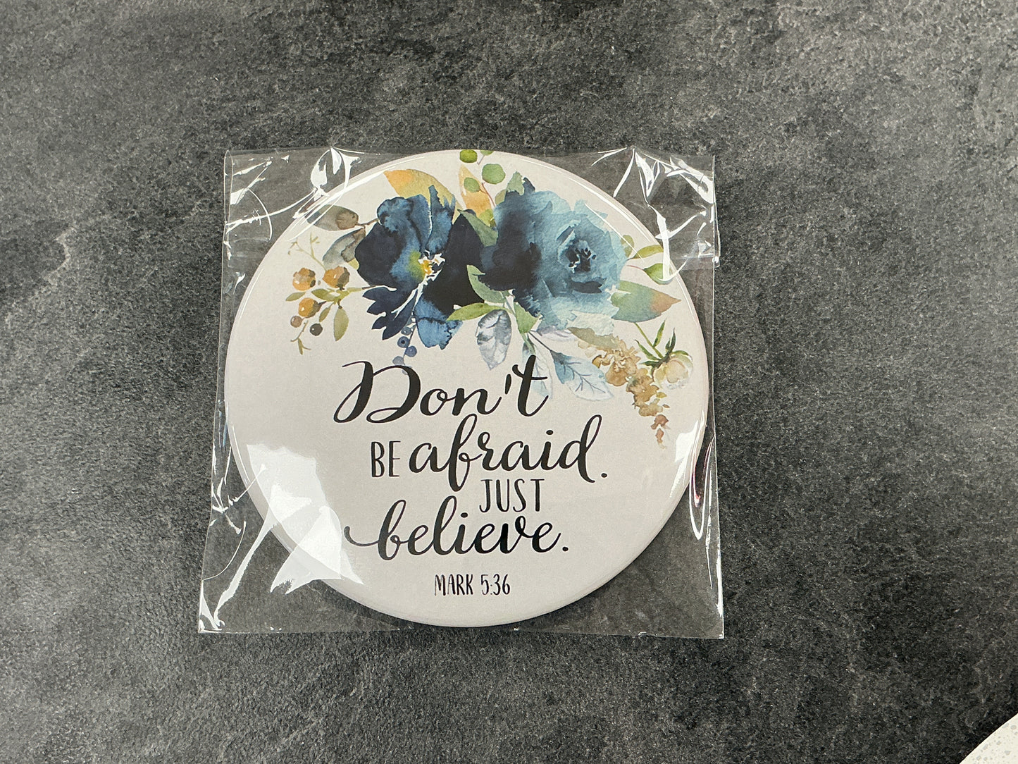 Don’t be afraid pocket mirror