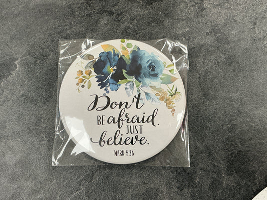 Don’t be afraid pocket mirror