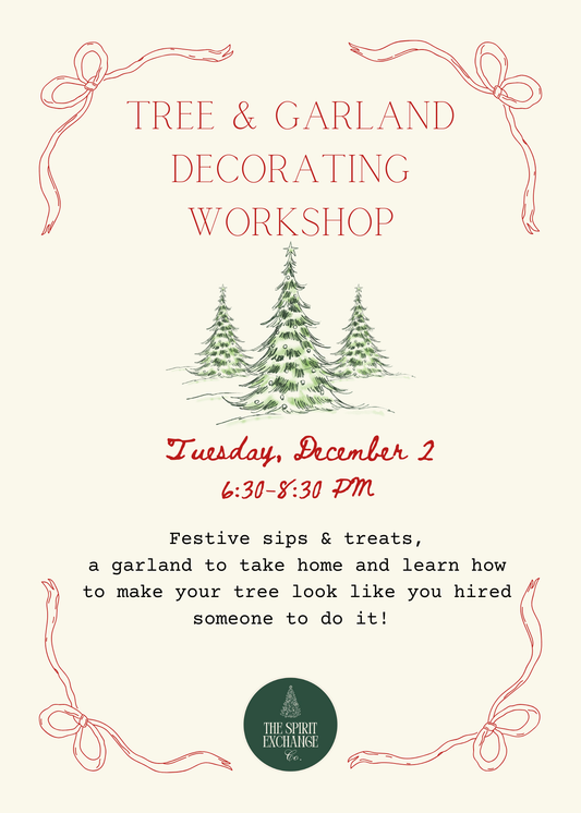 Tree and Garland Workshop - December 2 | 2025