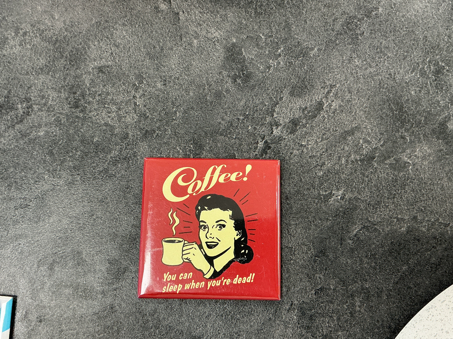 Coffee magnet