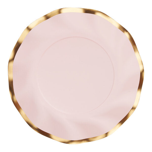 Sophistiplate Wavy Dinner Plate Everyday Blush