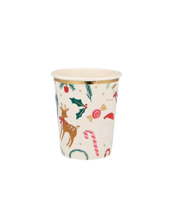 Meri Meri Festive Motif Cups
