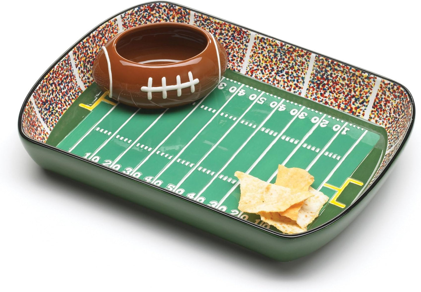 Football Chip and Dip Platter
