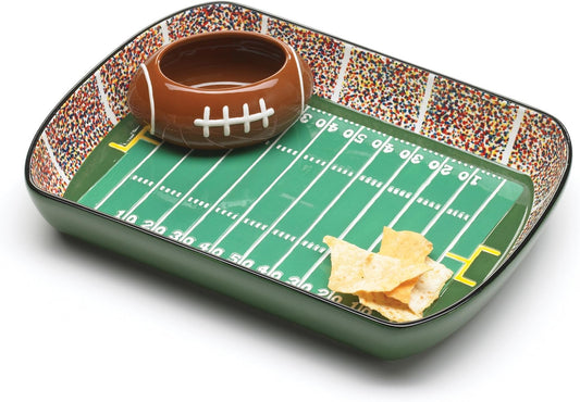 Football Chip and Dip Platter