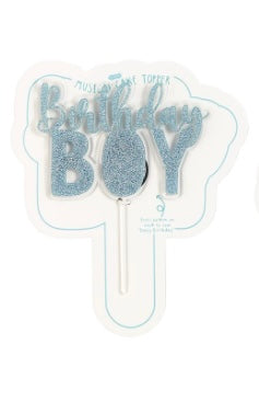 Mud Pie Boy Musical Birthday Topper