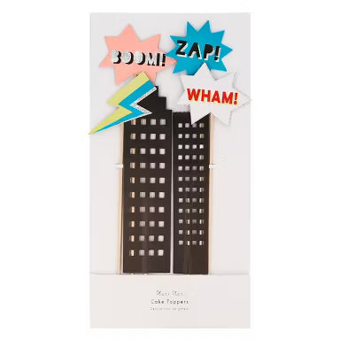 Meri Meri Superhero cake topper