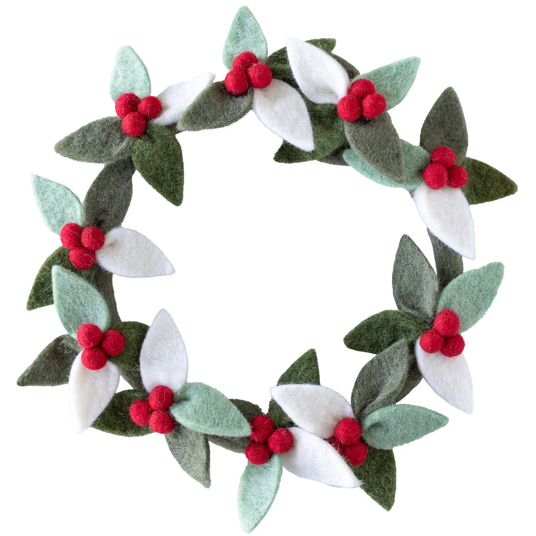Hester & Cook Felt Berry Wreath