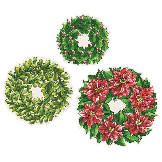 Hester & Cook Holiday Wreath Serving Papers