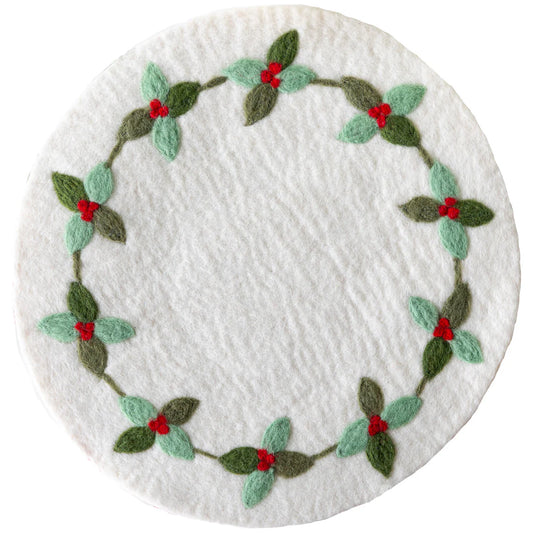 Hester & Cook Mistletoe Placemat