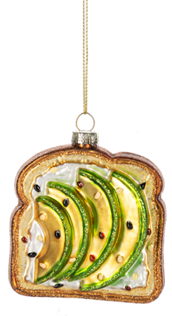 Avocado Toast Ornament
