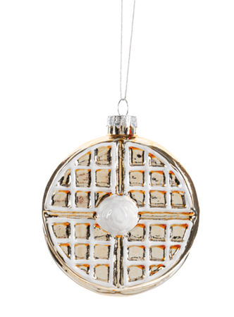 Waffle Ornament