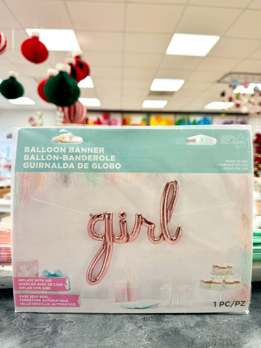 Girl Foil Balloon