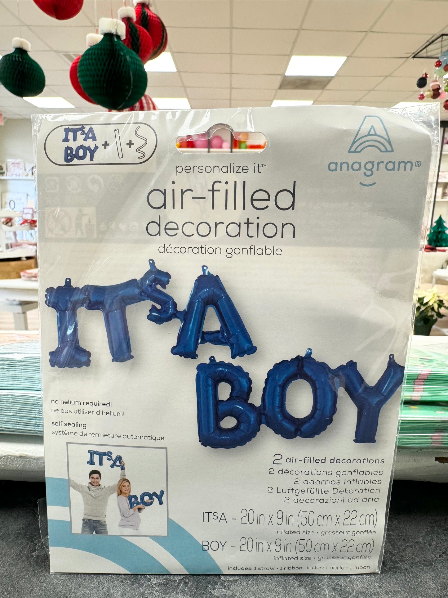 It’s A Boy Foil Balloon